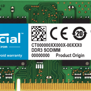 RAM 4GB DDR3 LAPTOP 1600 CRUCIAL